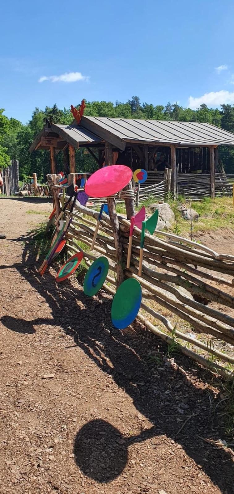 Vittfarnas Vikingaby Villa Sosdala Exterior foto